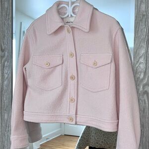 Wilfred Pink Wool Jacket